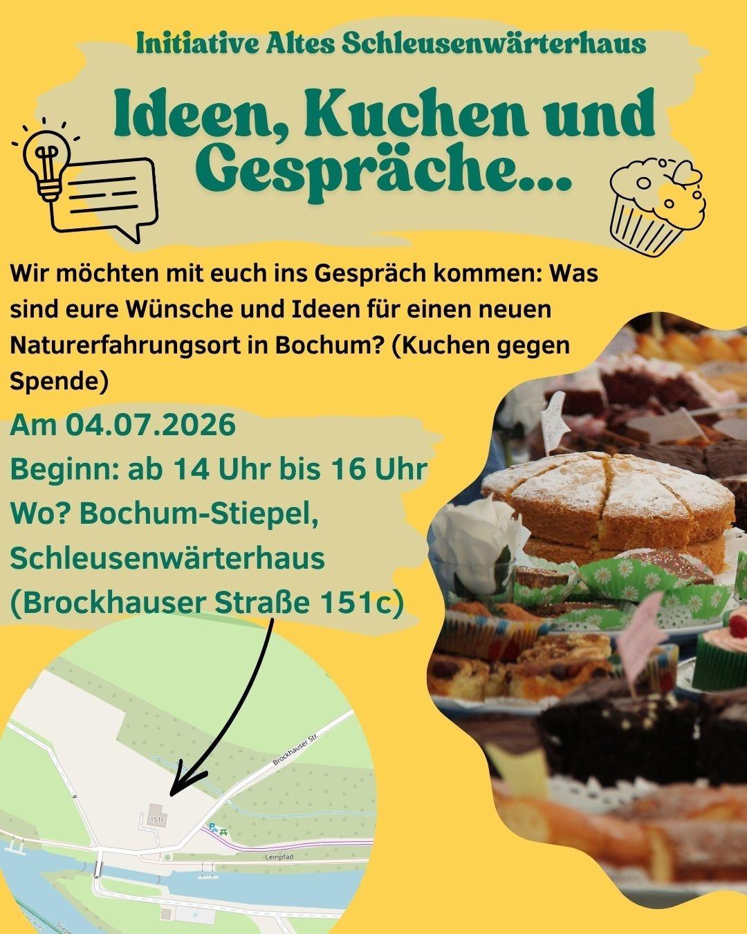 Ideen, Kuchen, und Gespräche…